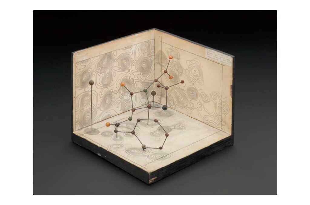 Molecular model of penicillin