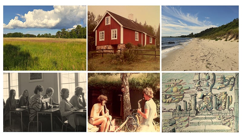 A collage of photographs